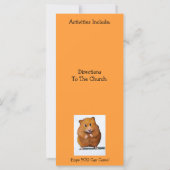 BUBBLES: FAHRBIBLE SCHULE INVITATIONSKARTEN (Rückseite)