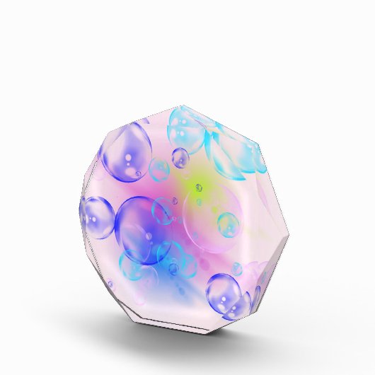 BUBBLES - Farbige Blasen für Kinder - Fotoblock (Rechts)