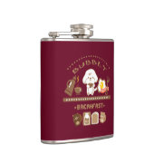 Bubbles Frühstück Flachmann (Rechts)