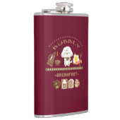 Bubbles Frühstück Flachmann (Rechts)