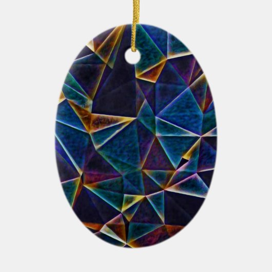 Bubbles Keramik Ornament (Vorne)