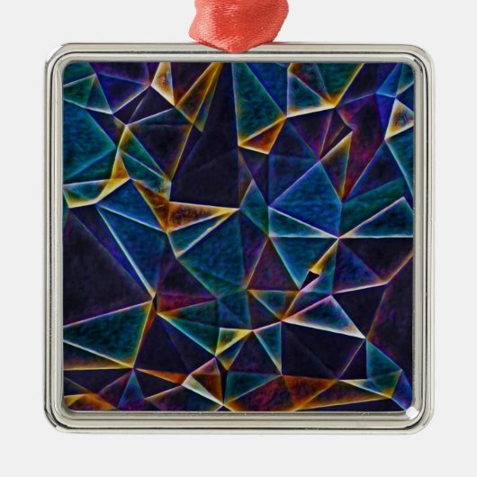 Bubbles Keramik Ornament Aus Metall (Vorne)