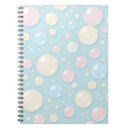 Bubbles Notebook  Notizblock