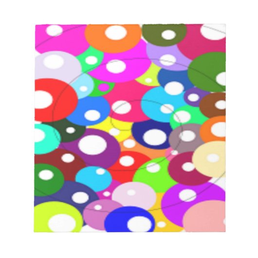 BUBBLES NOTIZBLOCK (Vorderseite)