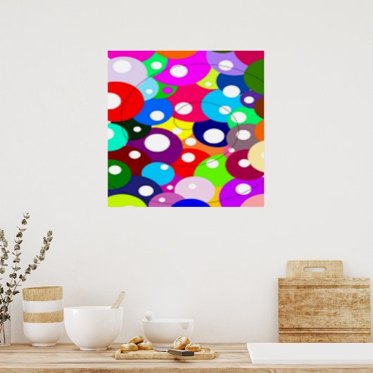 BUBBLES POSTER (Küche)