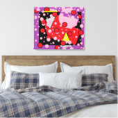 Bubbles Up Leinwanddruck (Insitu (Schlafzimmer))