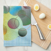 Bubbley Textured Geschirrtuch (Viertel Falte)