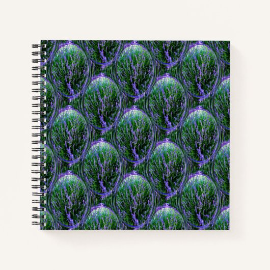 Bubblin' Lavender...... Notizblock (Vorderseite)