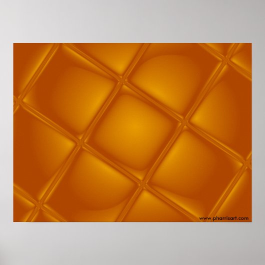 Bubbling Amber Poster (Vorne)