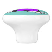 Bubbling Bunny Anpassbare Keramik Pull Keramikknauf (Seitenansicht)