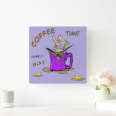 Bubbling Bunny Coffee Lover Cust. Uhr (Zuhause)