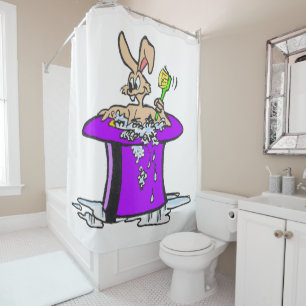 Bubbling Bunny Dusche Vorhang individuell einstell
