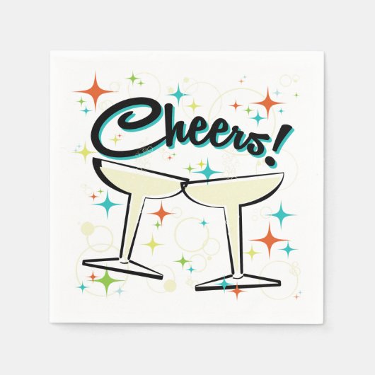 Bubbly A Go-Go! Serviette (Vorderseite)