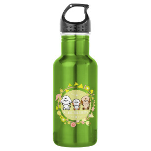Bubbly and friends-We are the teddys Edelstahlflasche