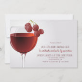 Bubbly and Good Chee Cocktail Party Einladung (Vorderseite)