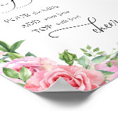 Bubbly Bar | ROSE | Mimosa Bar Poster (Ecke)