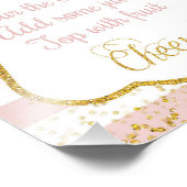 Bubbly Bar Sign ・ Brautparty 8 x 10 Print Fotodruck (Ecke)