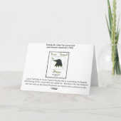 "Bubbly Birthday" Karte (Rückseite)