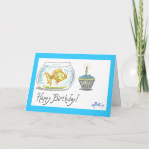 "Bubbly Birthday" Karte