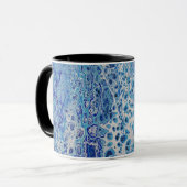 Bubbly Blue Tasse (Vorderseite Links)