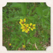 Bubbly-Blume Untersetzer (Vorderseite)