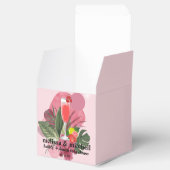 Bubbly brunch mimosa baby shower thank you geschenkschachtel (Geöffnet)