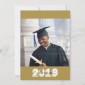 Bubbly Celebrrations Abschluss Foto Party Einladun Einladung (Rückseite)