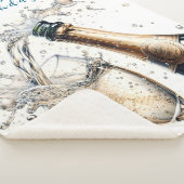 Bubbly champagne Happy Birthday Sherpadecke (3/4)