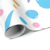Bubbly Confetti Geschenkpapier (Rolleneckpunkt)