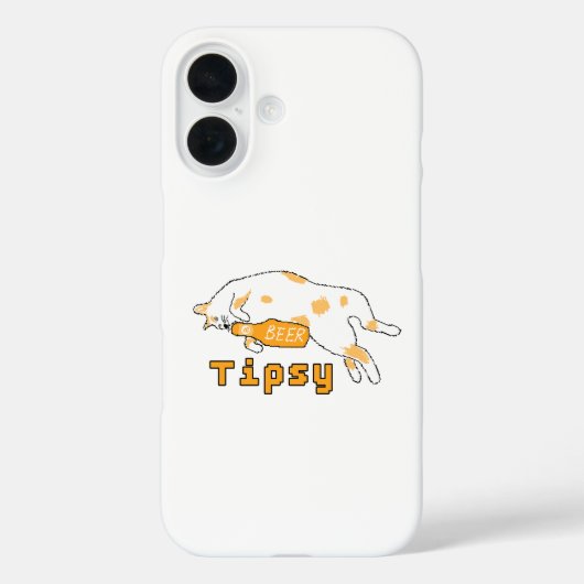 Bubbly Cuddle Beer Cat Case-Mate iPhone Hülle (Rückseite)