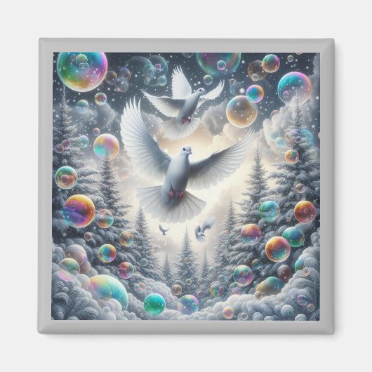 Bubbly Dovely Magnet (Vorne)