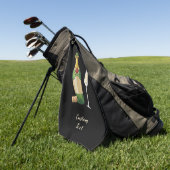 Bubbly Golfhandtuch (Gras)