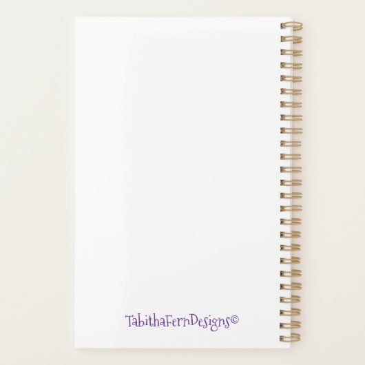 Bubbly Heart Planner - Anpassbar Planer (Rückseite)