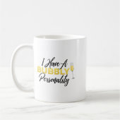 Bubbly Ity _ Champagne_wine Lover Quote Kaffeetasse (Links)