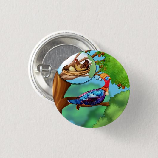 Bubbly Jock Jack Small Button-#wissself-worth Button (Vorne & Hinten)