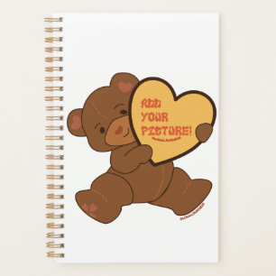 Bubbly Niedlich Bear Brown Colorway Planer