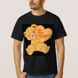 Bubbly Niedlich Bear Red Colorway T-Shirt