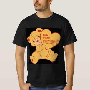 Bubbly Niedlich Bear Red Colorway T-Shirt