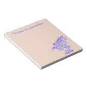 Bubbly notes to remember notizblock (angewinkelt)