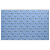 Bubbly Pinguins Fabric (Light Blue) Stoff (Fat Quarter (45,7 x 55,9 cm))