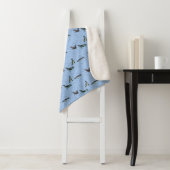 Bubbly Pinguins Sherpa Blanket (Light Blue) Sherpadecke (Beispiel)
