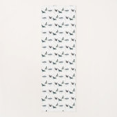 Bubbly Pinguins Yoga Mat Yogamatte (Vorderseite)