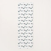 Bubbly Pinguins Yoga Mat Yogamatte (Rückseite)