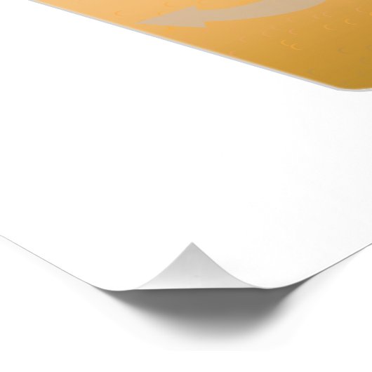 Bubbly Print Fotodruck (Ecke)