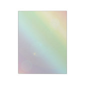 Bubbly Rainbow Notizblock (Rotiert)