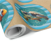 Bubbly Seas 1 Wrapping Paper Rolls Geschenkpapier (Rolleneckpunkt)