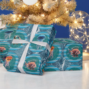 Bubbly Seas 2 Wrapping Paper Rolls Geschenkpapier