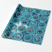 Bubbly Seas 4 Wrapping Paper Rolls Geschenkpapier (Ungerollt)