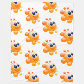 BUBBLY SUN FLEECEDECKE (Vorderseite)