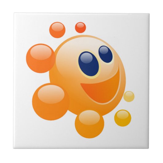 BUBBLY SUN FLIESE (Vorderseite)